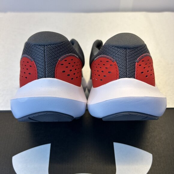 Under Armour Charged Surge 4 Running Shoes Grey Red White Sole Men SZ 9.5 NEW main image 6
